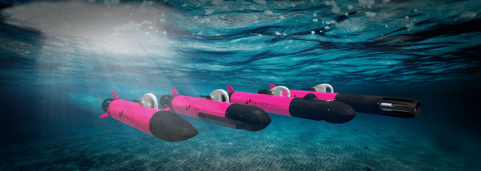 Unmanned underwater vehicles UUV seaber yuco 
